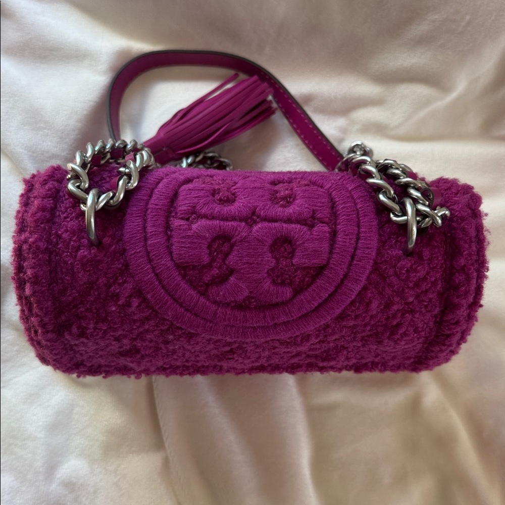 Tory Burch Vibrant Pink Crossbody Bag - Picture 5 of 12